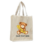 CA Teddy Bear LG Shopping Tote