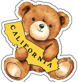 Teddy Bear 4" Vinyl Sticker