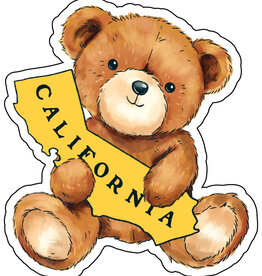 Teddy Bear 4" Vinyl Sticker