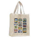 CA Sardines Large Shopping Tote