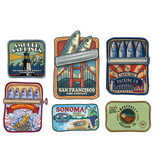 CA Sardines Zipper Pouch