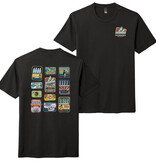 SF CA Sardines Unisex Tee, Black