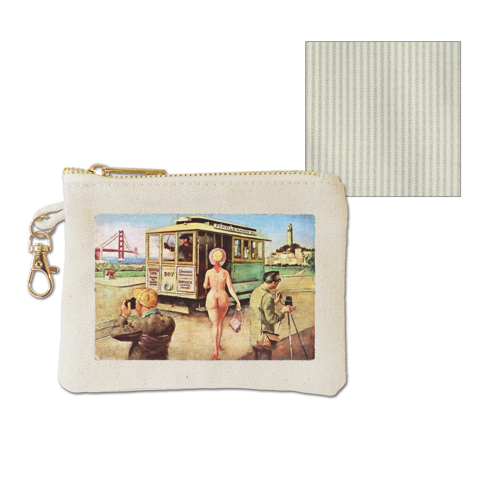 Double Exposure Coin Purse