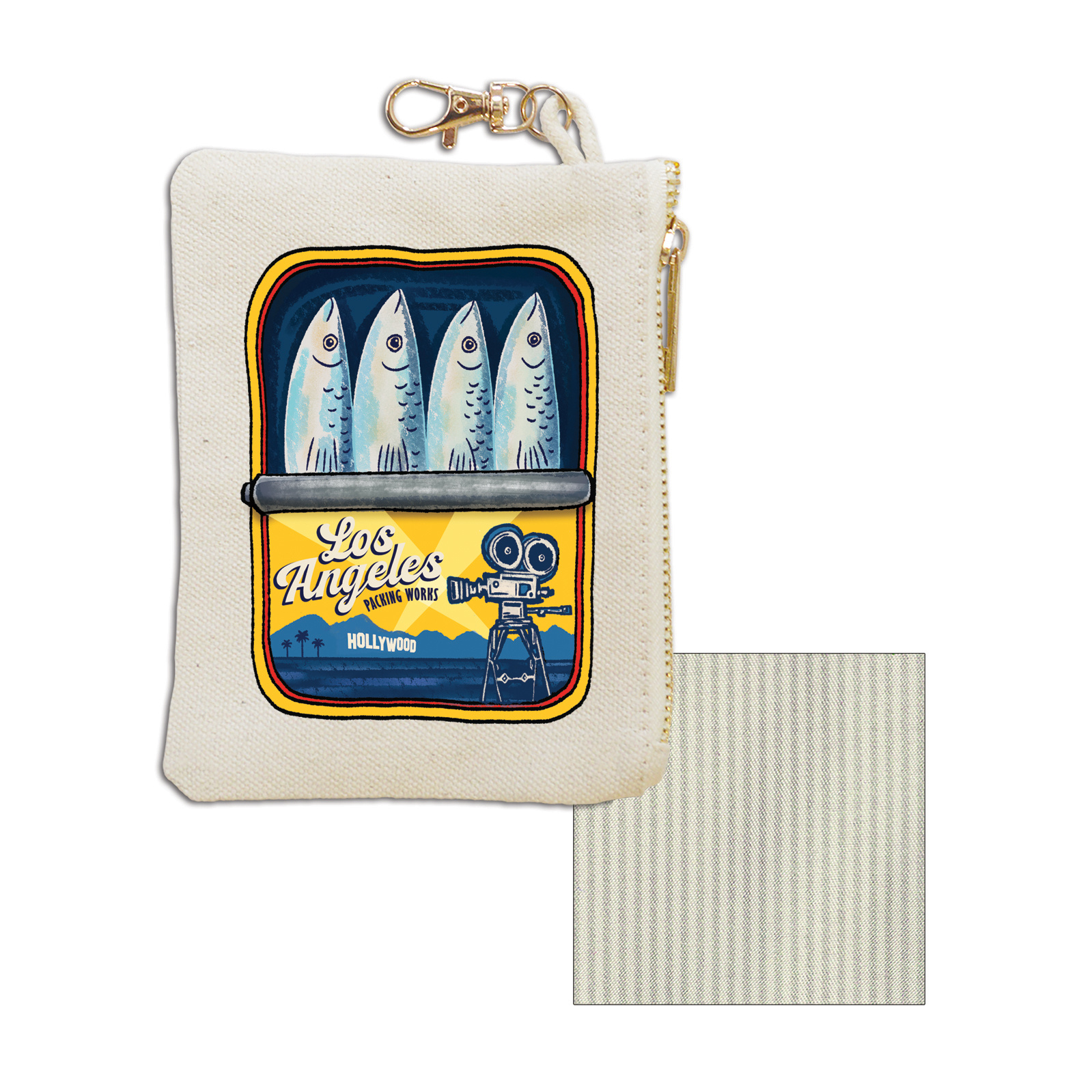 California Sardine Coin Purse