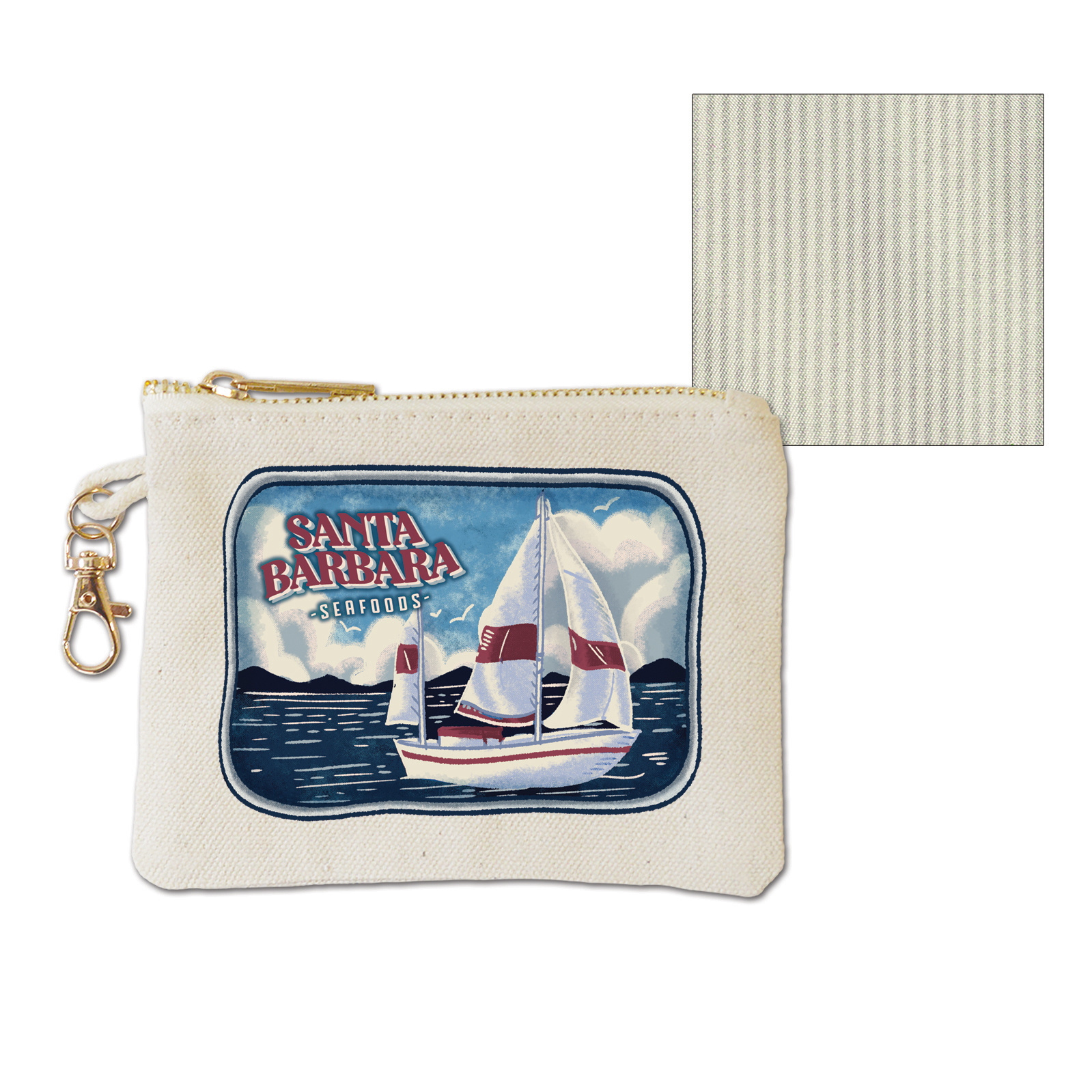 California Sardine Coin Purse