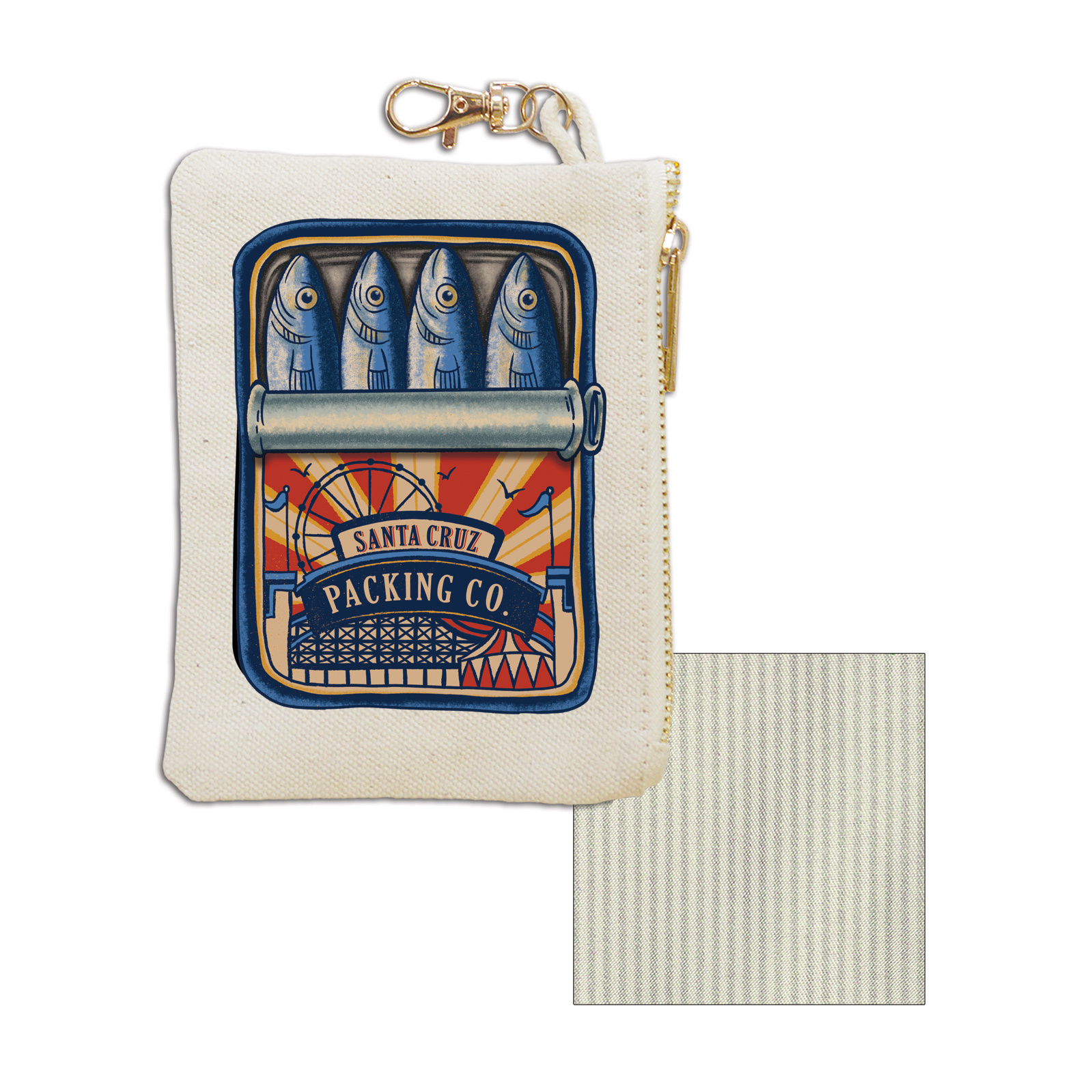 California Sardine Coin Purse