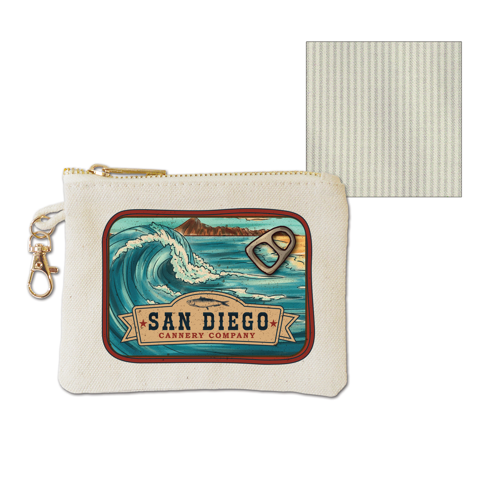 California Sardine Coin Purse