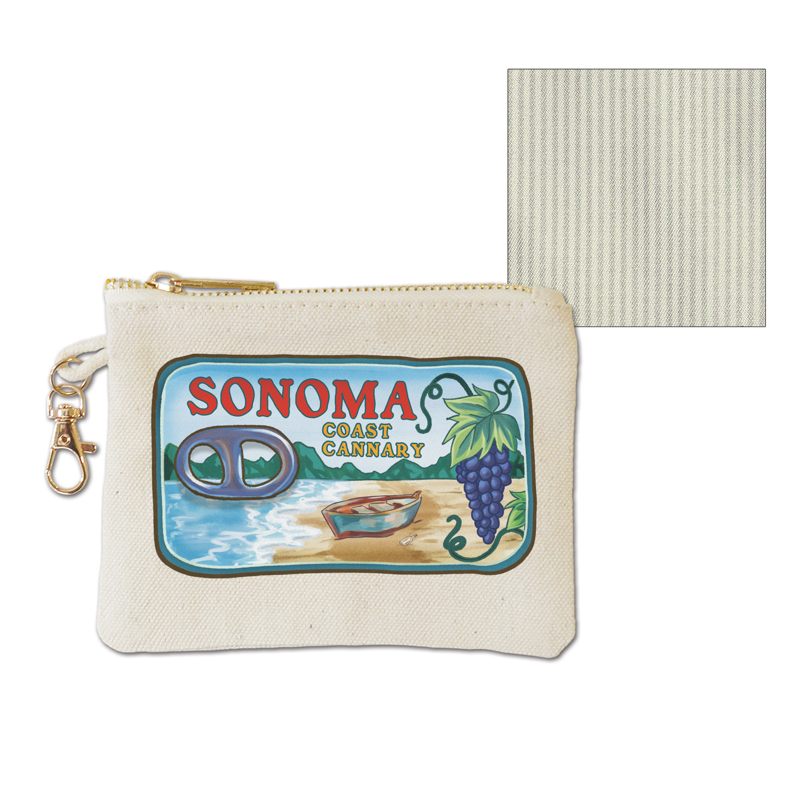 California Sardine Coin Purse
