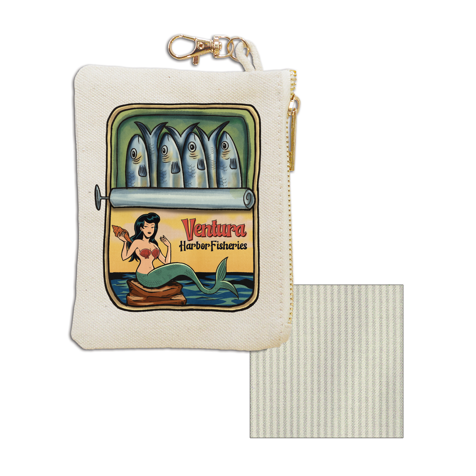 California Sardine Coin Purse