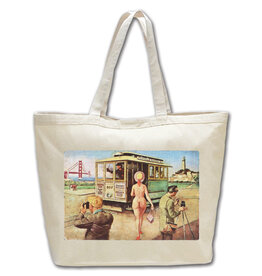 Double Exposure Beach Bag