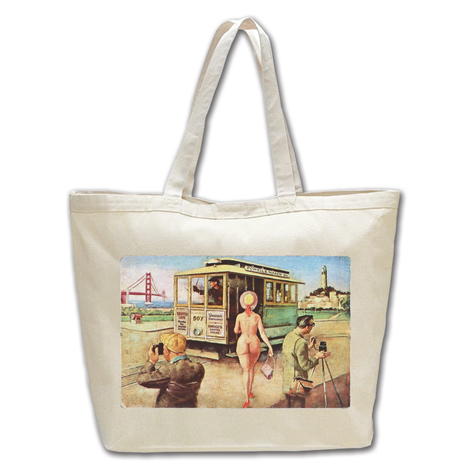 Double Exposure Beach Bag