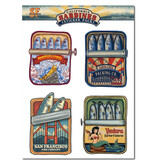 CA Sardine Sticker Sheet