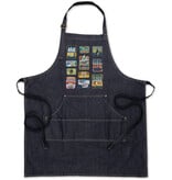 CA Sardine Tin Denim Apron