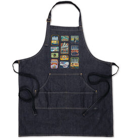 CA Sardine Tin Denim Apron