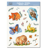 CA Wildlife 5" x 7" Sticker Sheet