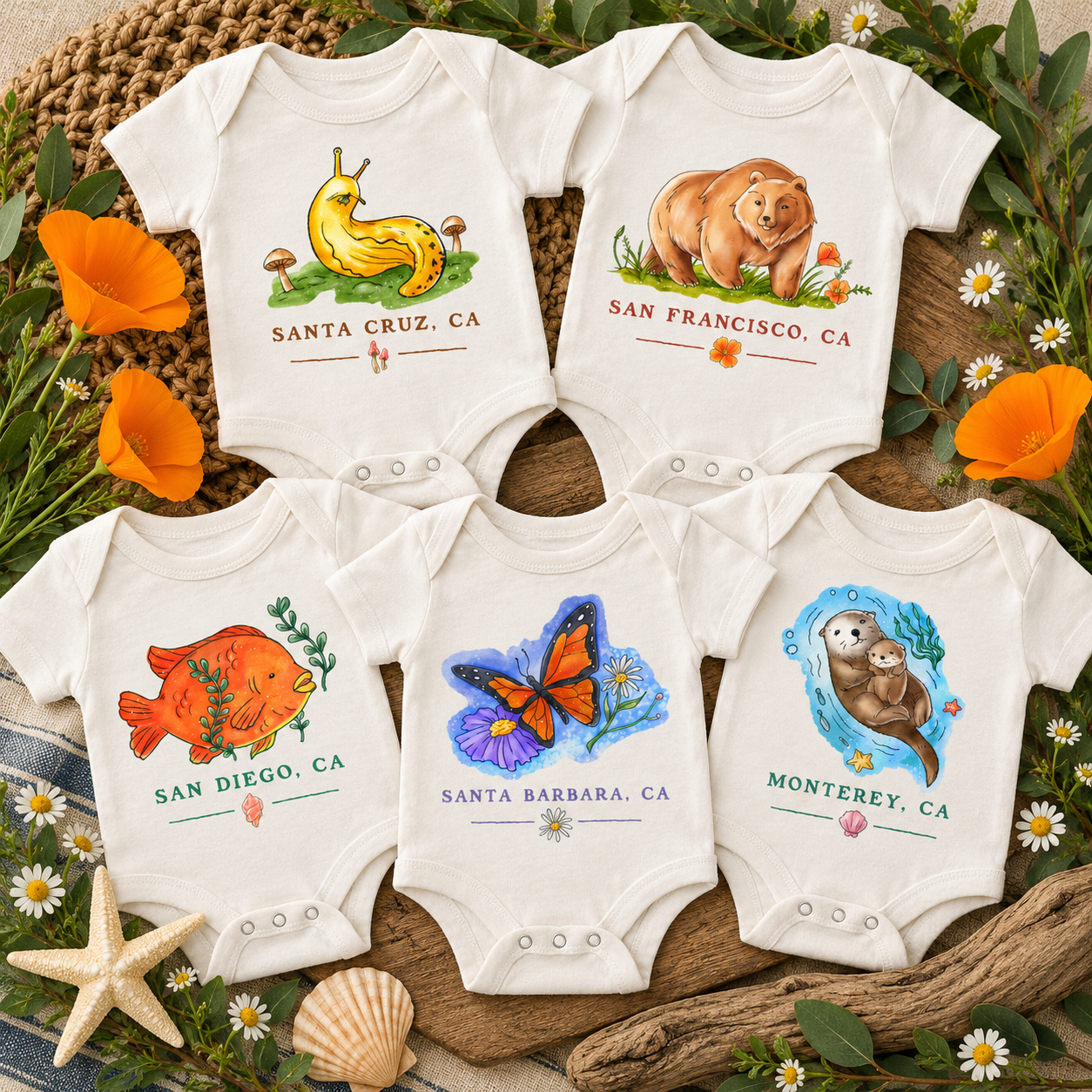 California Native Onesie