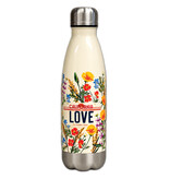 CA Love License Plate Stainless Steel Water Bottle