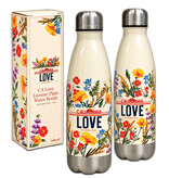 CA Love License Plate Stainless Steel Water Bottle