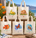 Native California Large Shopping Tote