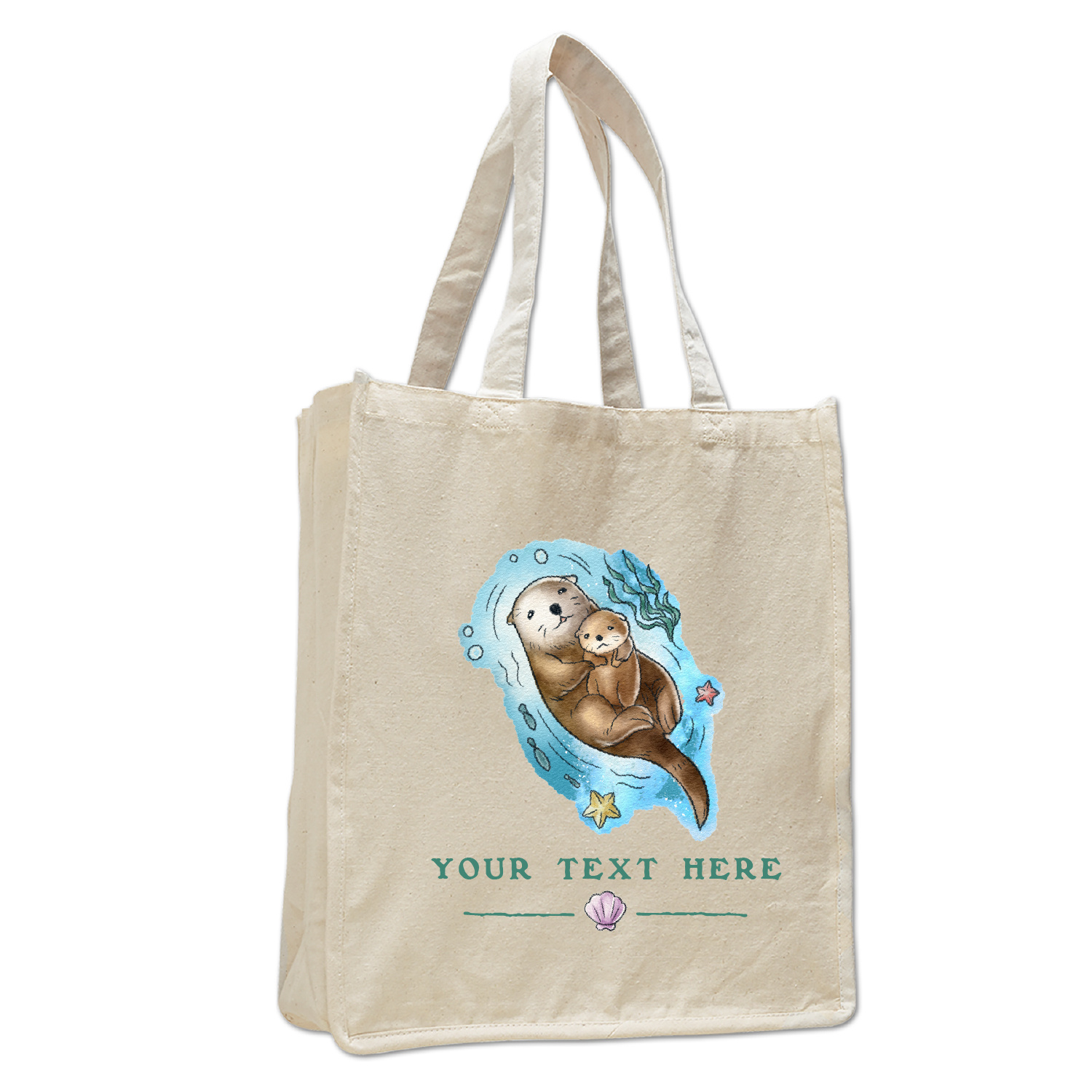 Native California Large Shopping Tote