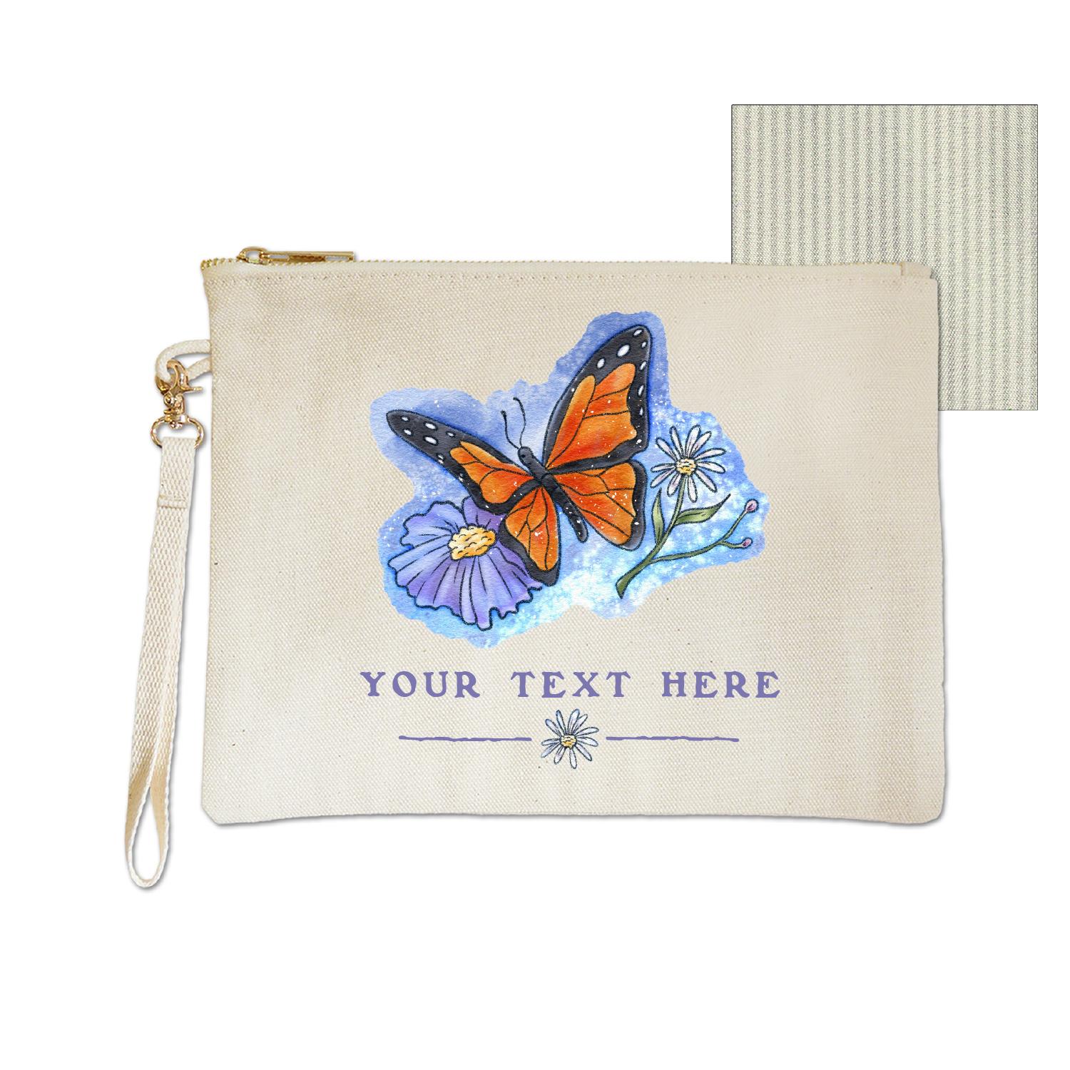 Native California Zipper Pouch