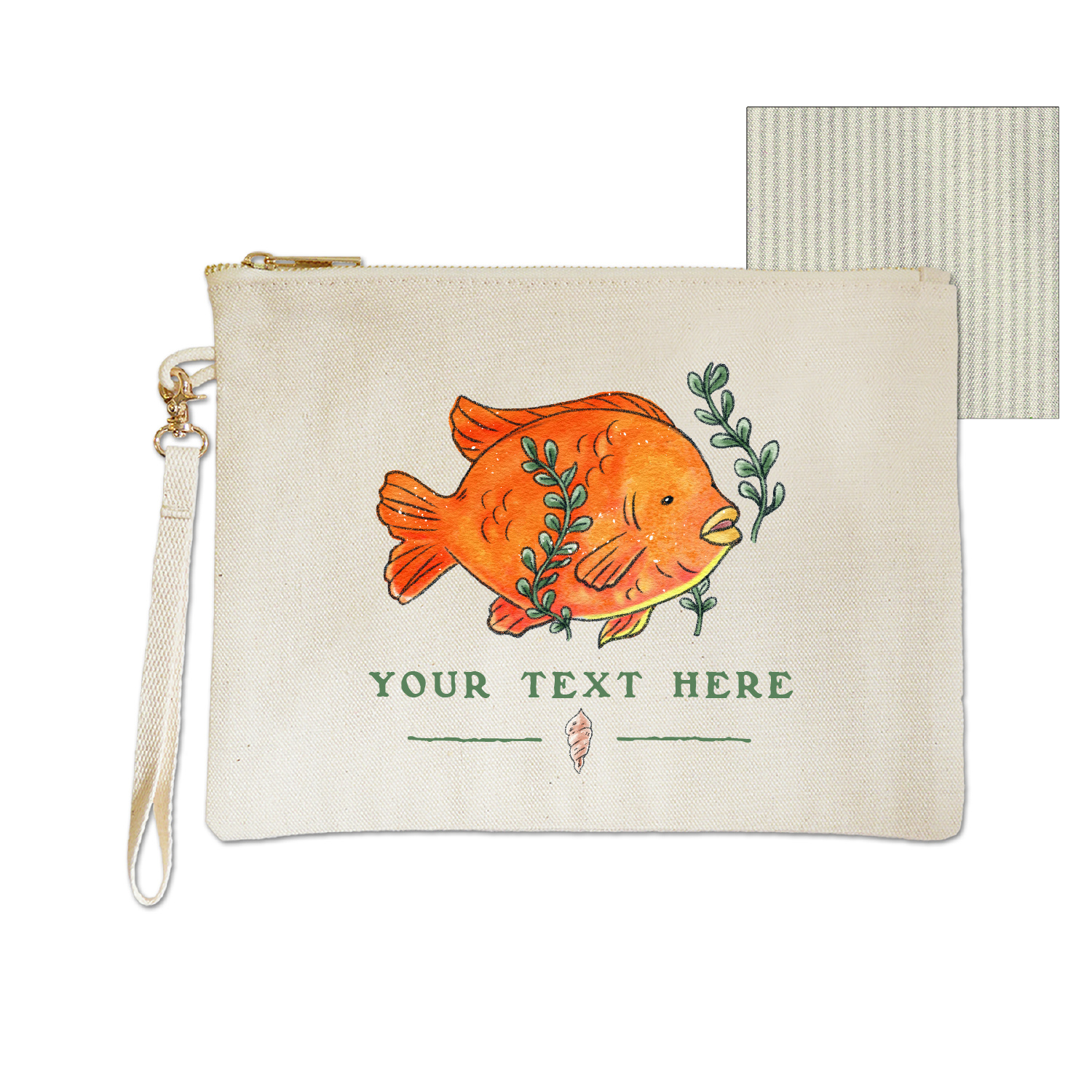 Native California Zipper Pouch