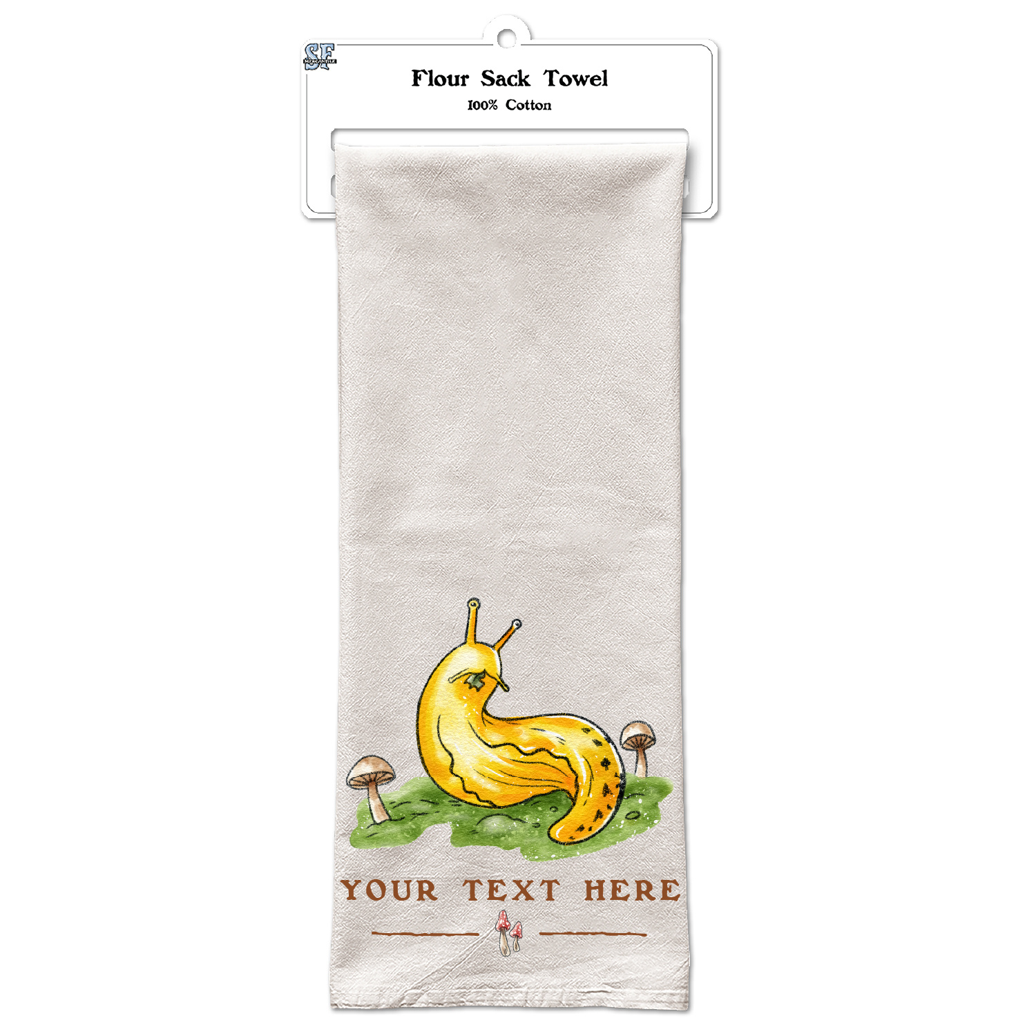 Native California Flour Sack Tea Towel