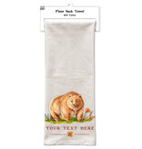 Native California Flour Sack Tea Towel