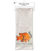 Native California Flour Sack Tea Towel