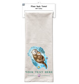 Native California Flour Sack Tea Towel