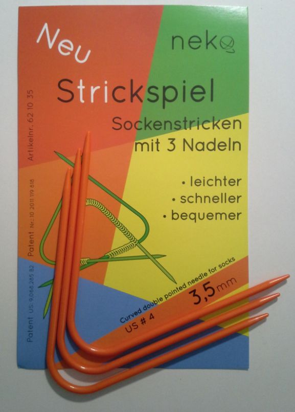 Needles NEKO CURVED DPN 4 hat length The Needle Tree