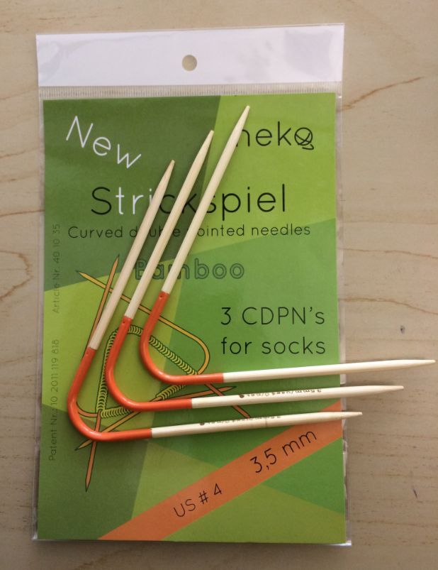 Needles NEKO CURVED BAMBOO DPN 4 The Needle Tree