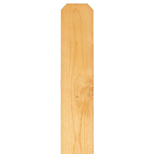 5/8" x 3 1/2" X 6' WESTERN RED DOG EAR CEDAR PICKET - #3