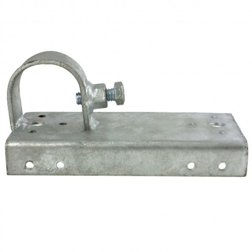 Aluminum Street Sign Brackets – For 2-3/8" Post – Cross Piece & Top Finial