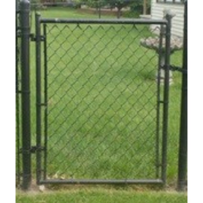 Residential Economy Gate,  W/ 1 3/8" x 16 Ga. Welded frame, 11.5 Ga x 2 3/8" (2 Req. for Double Drive)