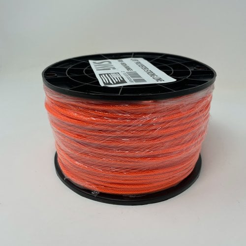 3:1 Geared Reel W/1000' of 1/8 Polyester Rope Neon Orange - SWi