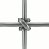 TORNADO 1147 TORUS SQUARE KNOT HI TENSILE FENCE