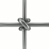 TORNADO 939 TORUS SQUARE KNOT HI TENSILE FENCE