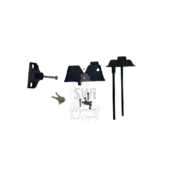 2-SIDED LOCKING GRAVITY LATCH, FOR-(1 " and up verticals)