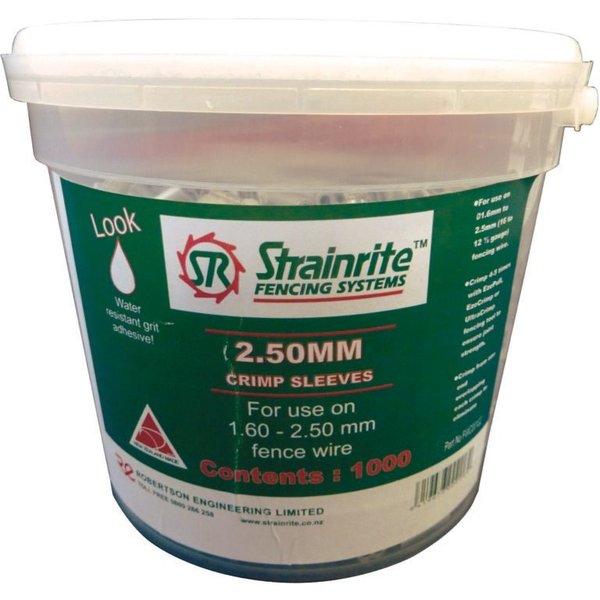 Crimp - 2.50mm Bucket - 1000pk