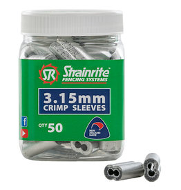 STRAINRITE Crimp - 3.15mm Bottle 50pk