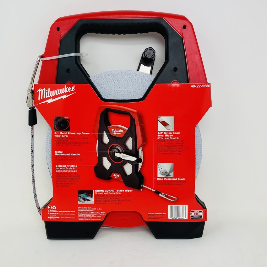 Milwaukee 48-22-5230 300 ft Open Reel Long Tape