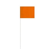 4" X 5" - 21" TALL WIRE MARKING FLAG (100-PACK)