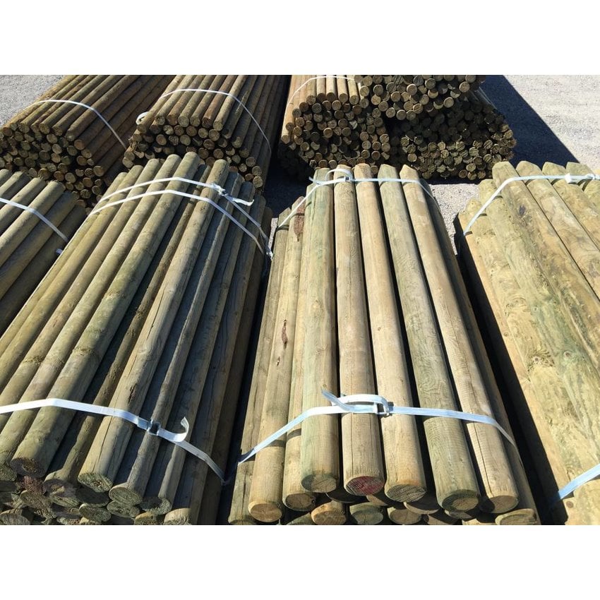 ACQ TREATED FENCE POSTS - BLUNT