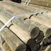 ACQ TREATED FENCE POSTS - BLUNT