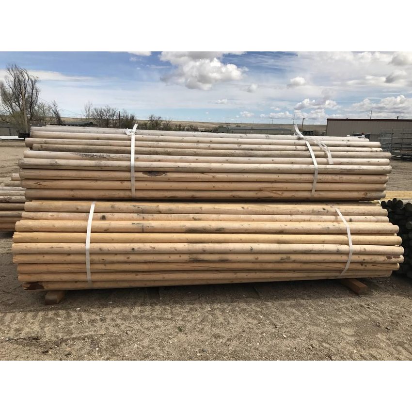 PEELED UNTREATED FENCE RAILS/ CORRAL POLES