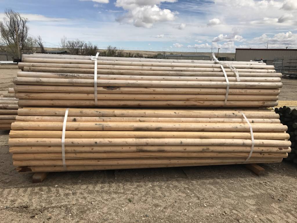 PEELED UNTREATED FENCE RAILS/ CORRAL POLES SWi Fence & Supply