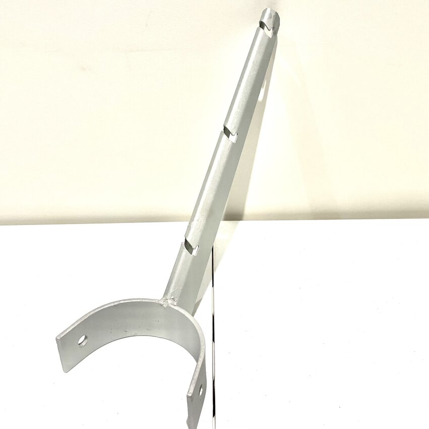 Custom Round Post  Mount Barb Arm