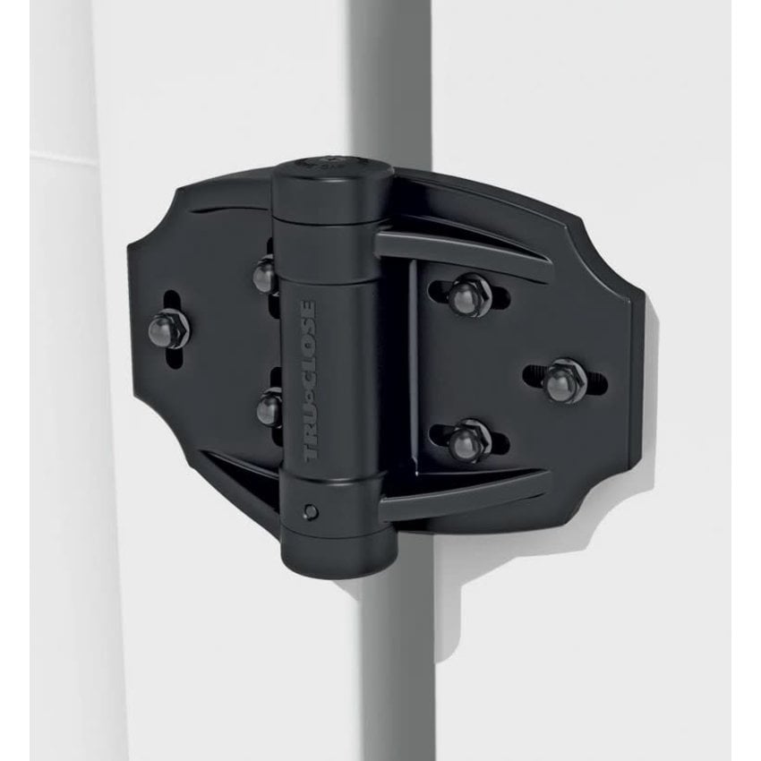 D&D TruClose  MULTI-ADJUST™ Heavy Duty Hinge Black