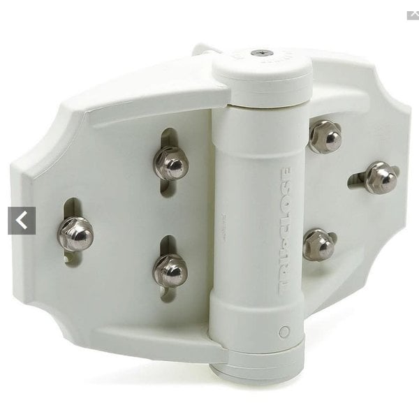 D&D TruClose  MULTI-ADJUST™ Heavy Duty Hinge White